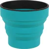 Image de Lifeventure Mug Pliable Unisexe en Silicone Ellipse pour Camping, Voyage et Plein air, Bleu Sarcelle, Taille Unique