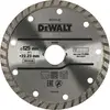 Image de DEWALT DT3712-QZ DeWALT - Diamant-Schneidscheibe - für Beton, Mauerwerk, Fliesen Disque à tronçonner diamanté Diamètre 125 mm Ø de perçage 22.23 mm Béton 1