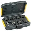 Image de DEWALT Coffret de 9 Douilles à chocs - DT7507-QZ - Conviens pour les Visseuses et Boulonneuses à Chocs 1/2"