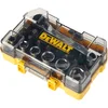 Image de DEWALT - Coffret de 24 Pièces de Vissage Haute Performance   Assortiment de 24 Douilles et Embouts pour Tournevis   Coffret Robuste pour 24 Accessoires d’Outillage, DT71516-QZ