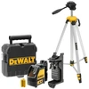 Image de DeWALT DW088KTRI-XJ Laser Croisé À Nivellement Automatique Dans Un Coffret (DW088K) & Trépied Dans Un Sac (DE0881T) - Rouge - 5 M