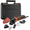 Image de BLACK+DECKER Outil Multifonctions Oscillatoire Filaire 300W - 22 000 Osc/min - 2,8° - Fixation Rapide Et Sans Outil - Livré En Coffret Avec 11 Accessoires : Sciage - Ponçage Et Raclage - MT300KA-QS