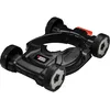 Image de BLACK+DECKER Socle de Tonte 4 Roues, Socle 30 cm Transforme Coupe-Bordures en Outils 3-en-1 : Coupe-Bordures, Dresse-Bordures et Tondeuse, 2 Hauteurs de Coupe (40 et 60 mm), CM100-XJ Orange