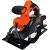 Image de BLACK+DECKER BDCCS18N-XJ Scie circulaire sans fil - Profondeur de coupe : 43 mm - Coupes biaises à 45° - 1 lame 200W, 18V, Orange, Sans batterie & Hoja cromada ø 140x12.7 mm. 100 dientes