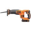 Image de Black & Decker Scie sabre sans fil BDCR18-QW + batterie, + chargeur 18 V 1.5 Ah