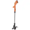 Image de Black & Decker sans fil Coupe-bordures sans fil avec batterie, avec chargeur, poignée réglable en hauteur 18 V 1.5 Ah Largeur de coupe (max.): 25 cm
