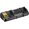 Image de DeWALT DCB132-QW Chargeur Double Pour Batterie Li-ion XR FlexVolt 12 V / 18 V / 54 V