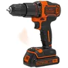 Image de BLACK+DECKER Marteau perforateur sans fil 18V, 2 batteries 1.5Ah, chargeur 400mA, Kitbox, BDCHD18KB-QW