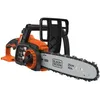 Image de BLACK+DECKER Tronçonneuse Sans Fil 18V, Tronçonneuse Electrique 25 cm avec Réservoir 55 ml, Lubrification Semi-Automatique, Tendeur de Chaine Sans Outil, Sans Batterie, Ni Chargeur, GKC1825LB-XJ