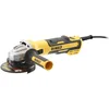 Image de DeWalt DWE4357-QS Meuleuse 1700W 125mm - vitesse variable Brushless - interrupteur glissière, Noir/Jaune