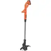 Image de BLACK+DECKER Coupe-Bordures Electrique 18V, 25 cm, Batterie 2 Ah, Télescopique, Pivotant, 3 Bobines de Rechange, 3 x 10 m de Fil en Nylon, Fil de  1,5 mm