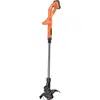 Image de Black & Decker sans fil Coupe-bordures sans fil avec batterie, avec chargeur, poignée réglable en hauteur 18 V Largeur de coupe (max.): 25 cm