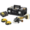 Image de DeWALT DCG405P2-QW Kit De Meuleuse D'angle Sans Fil Li-ion XR 18 V (2 Batteries De 5,0 Ah) Dans Un Coffret TSTAK - 125 Mm - Sans Balais