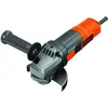 Image de BLACK+DECKER Meuleuse d'angle filaire - 12 000 trs/min - Changement d'accessoire sans outil, Orange, disco 125 mm