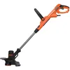 Image de BLACK+DECKER BESTE628-QS Coupe-Bordure Filaire, 550 W, Noir, 28 cm