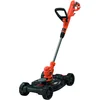 Image de BLACK+DECKER Outil 3-en-1 Filaire 550W : Coupe-Bordures & Lot de 3 Bobines de Rechange pour Coupe-Bordures, Bobine Reflex Plus A Déroulement Automatique, 3 x 10 m de Fil en Nylon, Fil de  1,5 mm\