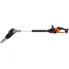Image de Black+Decker BCASK61D-QW Tronçonneuse sans Fil - 25 cm - 18 V - 2 Ah - 2, 9 M/S - 1 batterie - chargeur 2H - 1 Poignée, 1 Perche, 1 Tête Tronçonneuse et 1 Sangle