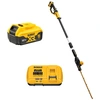 Image de DeWALT DCMPH566P1 18V XR Li-Ion Taille-haie Sur Perche Set (1x 5.0Ah Batterie) - Sans Balais - 550mm