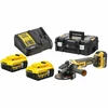 Image de DeWALT DCG405P3 Set Meuleuse 18V Li-Ion (3x Batterie 5.0Ah) En TSTAK - 125mm - Moteur Brushless