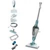 Image de BLACK+DECKER Vadrouille à vapeur 2-en-1 avec gant de nettoyage à main SteaMitt et 11 accessoires, BHSM166DSM-QS