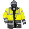 Image de Portwest Parka Bicolore Traffic, Couleur: Jaune, Taille: XL, S466YERXL