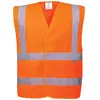 Image de Portwest Gilet Hi-Vis Baudrier & Double Ceinture, Couleur: Orange, Taille: S/M, C470ORRS/M