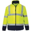Image de Portwest Polaire HiVis Bicolore, Couleur: Jaune/Marine, Taille: XXXL, F301YNRXXXL