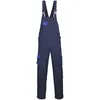 Image de Portwest TX12 Salopette de Travail à Bretelles Contrastées Texo Homme Marine, L