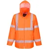 Image de Portwest H440 Veste De Pluie Hi-Vis Imperméable Légère Pour Hommes Orange, L