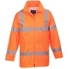 Image de Portwest H440 Veste De Pluie Hi-Vis Imperméable Légère Pour Hommes Orange, XXL