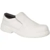 Image de Portwest Homme Steelite Slip On Safety Shoe S2 cuisinier boucher charcutier > chaussures de cuisine, Blanc, 48 EU