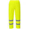 Image de Portwest Pantalon de pluie Hi-Vis, Couleur: Jaune, Taille: XS, H441YERXS