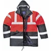 Image de Portwest Parka Bicolore Traffic, Couleur: Rouge/Marine, Taille: L, S466RNRL
