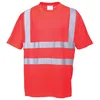 Image de Portwest S478 T-Shirt De Sécurité Léger Haute Visibilité Rouge, XL