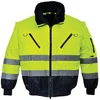 Image de Portwest Blouson pilote 3 en 1 haute visibilité, Couleur: Jaune/Marine, Taille: L, PJ50YNRL
