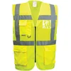 Image de Portwest Gilet exécutive maille Madrid, Couleur: Jaune, Taille: XXL, C496YERXXL
