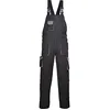 Image de Portwest TX12 Salopette de Travail à Bretelles Contrastées Texo Homme Noir, 4XL