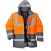 Image de Portwest Parka HV Bicolore, Couleur: Orange/Gris, Taille: XXXL, S467OGYXXXL
