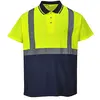 Image de Portwest S479 Polo Bicolore Jaune/Marine, XS