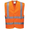 Image de Portwest Gilet HV maille, Couleur: Orange, Taille: 4X/5X, C370ORR4X/5X