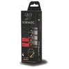 Image de QED Screwloc ABS 4mm banana plug pair