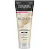 Image de JOHN FRIEDA Blonde+ Repair System Repair System Après-shampoing 250 ml Traitement étape 2 Répare et nourrit les cheveux, crée de nouveaux liens, renforce et prévient la casse des cheveux blonds