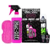 Image de Muc-Off eBike Kit de Nettoyage, Protection & Lubrification - Essentiels pour Nettoyer, Protéger et Lubrifier votre Vélo Électrique, green