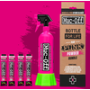 Image de Muc-Off Punk Powder Nettoyant Vélo (Pack de 4) + Pulvérisateur Bottle for Li