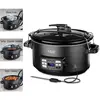 Image de Russell Hobbs Mijoteur Electrique [3 en 1] SousVide (Cuisson lente, sous vide & sonde de température, 6,5L, Cuve en ceramique amovible, Commande digitale, Couvercle verouillable) 25630-56