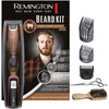 Image de Remington Kit tondeuse barbe (incl. brosse XL + ciseaux) Beard Kit (3 sabots ajustables 0,5-35 mm, lames en titanium auto-affûtées, tondeuse de précision rétractable, sans fil 90min) tondeuse MB4046