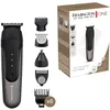 Image de Remington ONE Tondeuse électrique [Multifonction 10-en-1] Visage & corps (3 têtes interchangeables: cheveux, barbe, corps/nez/oreilles, 7 sabots 1,5-15mm, étanche, lithium, charge rapide USB) PG760
