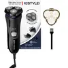 Image de Remington Rasoir Électrique [Rasage à Sec] R3 (Utilisation sur Secteur, Têtes Rotatives 360°, Tondeuse Précision Rétractable Comforttrim + Guide Coupe de Barbe de 3 Jours, Ergonomique) Tondeuse R3002