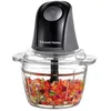 Image de Russell Hobbs Hachoir électrique [polyvalent] blender (pour légumes, fruits, viande, oignons, récipient de 1l, lavable au lave-vaisselle, 2 vitesses, lames en acier inox, 350W) Anthracite 27131-56