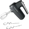 Image de Russell Hobbs Batteur électrique (5 vitesses+mode turbo, fouets & crochets pétrisseurs chromés lavables au lave-vaisselle, bouton d'éjection, support pour bol+talon, 350 W] Anthracite mat 27151-56